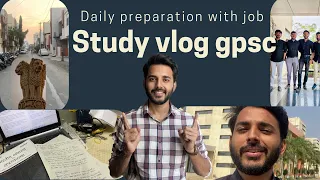 GS Answer writing / study vlog gpsc