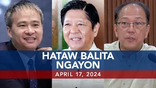 UNTV: Hataw Balita Ngayon | April 17, 2024