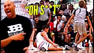 LaMelo Ball DESTROYS Defender's ANKLES In Big Ballers CRAZY GAME vs Gamepoint Elite! LaVar WILDIN