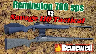 Remington 700 Sps Vs Savage 110 Tactical Review: Which is The Best Budget Precision Rifle