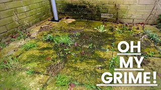 *THIS PATIO IS SO FILTHY!* Pressure Washing With a Little Help From My Son