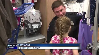 Wixom Shop with a Cop holiday event