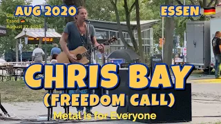 Chris Bay (Freedom Call) - Metal is for Everyone - Essen, Germany - August 27, 2020 Acoustic LIVE