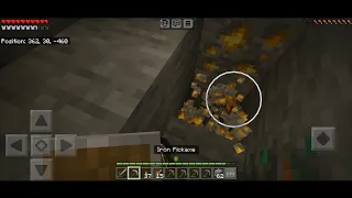 Minecraft _E163_Mining Ore Hiding Inside The Cave