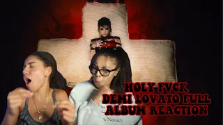 HOLY FVCK DEMI LOVATO FULL ALBUM REACTION!! ROCKSTAR ACTIVATED! 🖤🎸