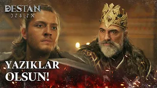 Alpagu Han, Temur'un boynuna kılıç dayıyor! - Destan 15. Bölüm