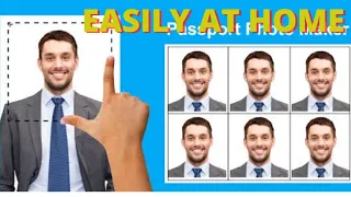 How to Take Passport (U.S.A VISA PHOTO) With your Android/iPhone/iPad at Home