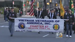 Thousands Turn Out To Honor Veterans At Philadelphia Veterans Parade