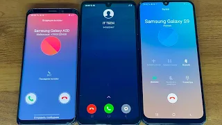 Incoming Call Samsung Galaxy S9 vs A31 vs A50 Outgoing Call