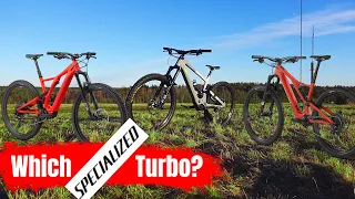 Specialized Turbo LEVO vs LEVO SL vs KENEVO SL | Which bike is right for you?