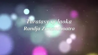 Randja Zanamihoatra   Taratasy sy laoka