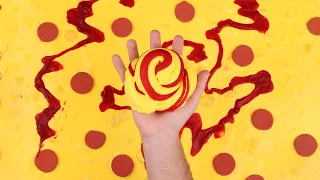 I Made the World's Biggest Slime Pizza!