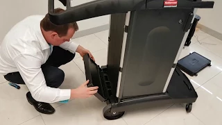 How to assemble Rubbermaid Housekeeping Cart