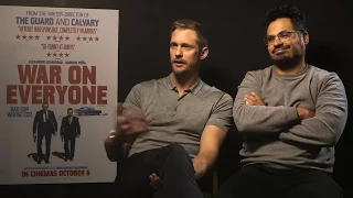 Alexander Skarsgard and Michael Pena talk War on Everyone