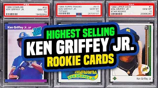 Top 13 Ken Griffey Jr. Rookie Cards Recently Sold - Which Griffey RC is the Best? 👀 🙌