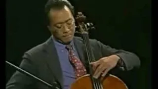 Yo Yo Ma performing "Appalachia Waltz", composed by Mark O'Connor