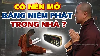 "Mở Băng Niệm Phật Trong Nhà Sẽ Có Vong Linh Theo?" - Buổi vấn đáp Thầy Thích Pháp Hoà rất hay