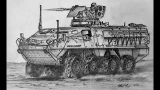 How to Draw a Stryker IAV