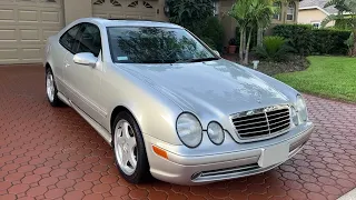 01 MERCEDES BENZ CLK430 COUPE 1 ELDERLY OWNER SINCE NEW 48K MILES IT'S PERFECT IN EVERY WAY PRISTINE