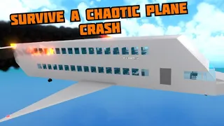 Survive a chaotic plane crash | Roblox