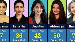 AGE Of Famous Indian Actresses in 2024#viralvideo
