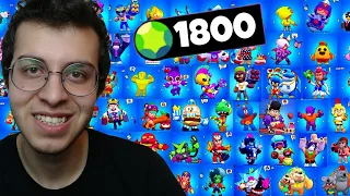 OYUNDAKİ TÜM KOSTÜMLERİ ALDIM #3 (1800TAŞ) !! BRAWL STARS