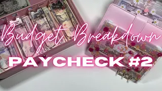 October 2022 | $2,096 | Paycheck Breakdown #2 | Zero Based Budget | Budget with Me |JudySpeaksDinero