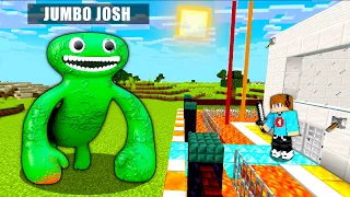 JUMBO JOSH vs BEZPIECZNA BAZA w Minecraft!