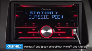 Pioneer FH-X830BHS Display and Controls Demo | Crutchfield Video