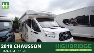 2019 Chausson Titanium 627 GA