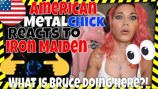 Metal Chick Reacts Iron Maiden "Hallowed Be Thy Name" Live reaction | Bruce gets me good...REAL GOOD