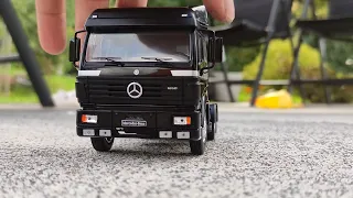 MERCEDES BENZ SK II 1850 old TIR detailed scale model IXO unboxing #model #diecastcollection
