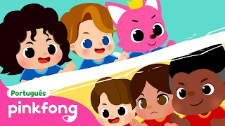 Trabalho em Equipe é Tudo que Você Precisa | Baby Shark|Pinkfong, Bebê Tubarão!Canções para Crianças