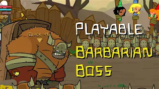 [Castle Crashers] Playable Barbarian Boss Mod Release