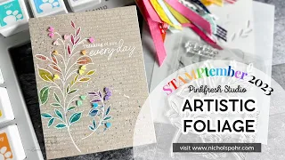 STAMPtember 2023 Exclusive Limited Edition | Pinkfresh Studio Artistic Foliage