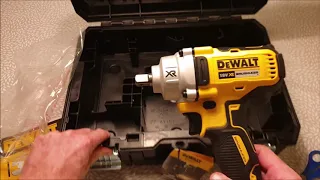 DeWalt DCF 894 NT - Unboxing Brushless impact wrench