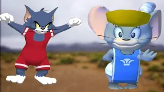 Tom and Jerry War of the Whiskers(2v1): Tom and Nibbles vs Duckling Gameplay HD - Kids Cartoon