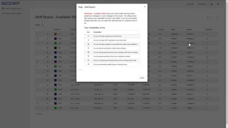 Recstaff - employee - Pick up a shift