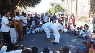 Capoeira in Streetopia festival in Obs