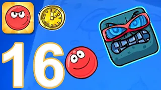 Red Ball 4 - Gameplay Walkthrough Part 16 - Gold Clock: Episode 4 Battle For The Moon (iOS, Android)