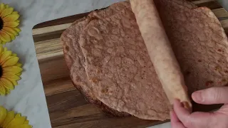 Das Fladenbrot aus Quark…Lavash Bread/ Творожный лаваш из цельнозерновой муки