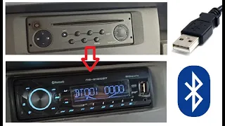 Comment installer un poste autoradio usb, bluetooth ? normes iso, din, fakra? (radio Norauto/Kangoo)