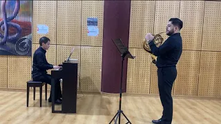 Johnatan González Arce - Audición Trompa -  Conservatori Liceu 2024.
