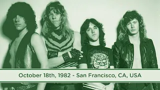 Metallica - October 18th, 1982 - San Francisco, CA, USA (Audience audio)