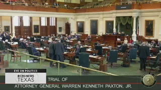 Eye On Politics: Breaking down the first 3 days of Ken Paxton's impeachment trial