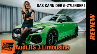 Audi RS 3 Limousine (2021) Das kann der neue 5-Zylinder! 💚 Review | Test | Preis | 400 PS | Sedan