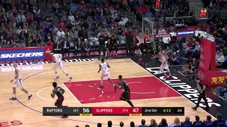 2nd Quarter, One Box Video: Los Angeles Clippers vs. Toronto Raptors