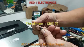Computer Monitor No Power Problem | No Power  Monitor Paano Ayusin | RED1 ELECTRONICS