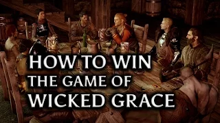 Dragon Age: Inquisition - How to win the game of Wicked Grace (Josephine romance only)