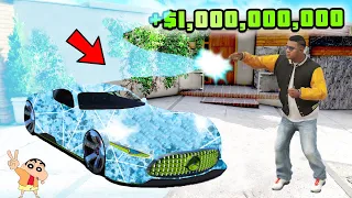 GTA 5 :IF Franklin Touch Any CARS And Turns Into DIAMOND CARS! (GTA 5 Mods)